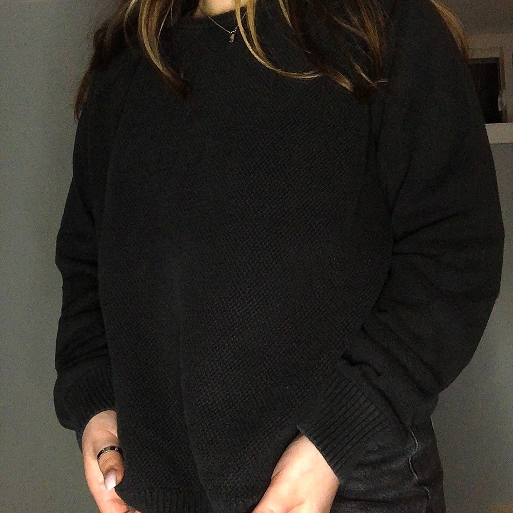 Vintage LEVI Black Knit Sweater
